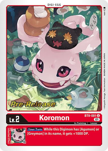 Koromon card image