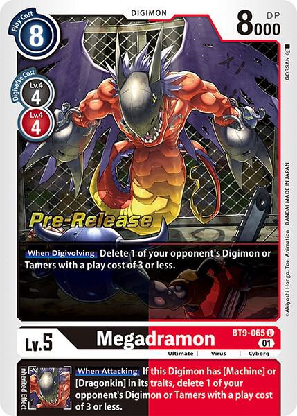 Megadramon card image