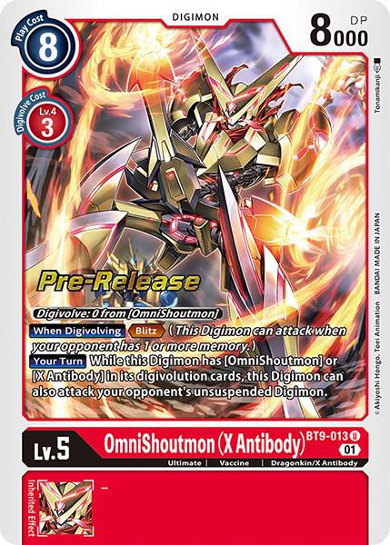 OmniShoutmon (X Antibody) card image