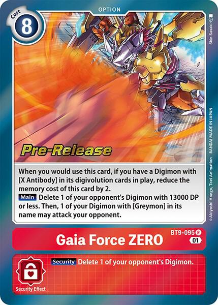 Gaia Force ZERO card image