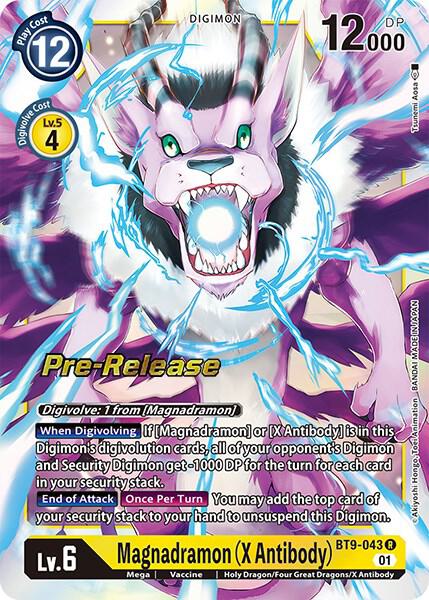 Magnadramon (X Antibody) card image