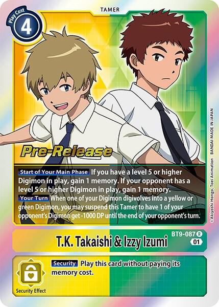 T.K. Takaishi & Izzy Izumi card image
