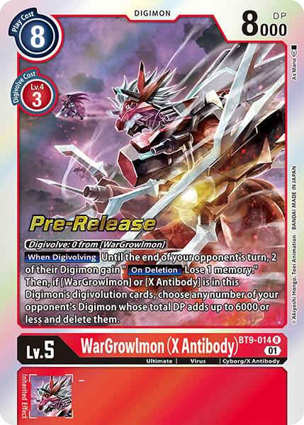 WarGrowlmon (X Antibody) card image
