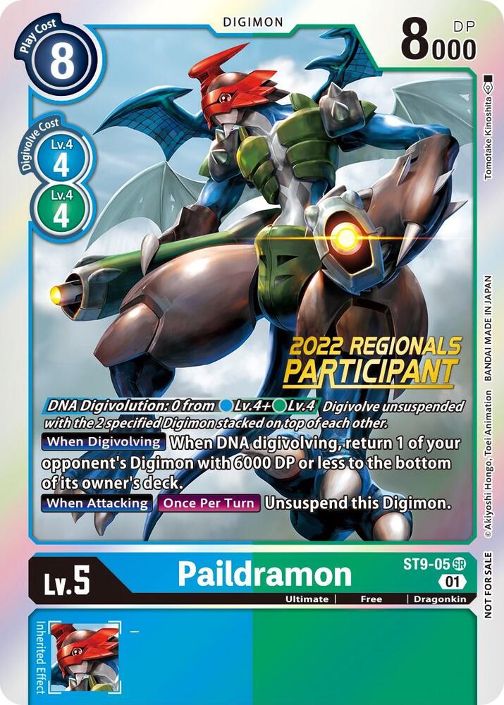 Paildramon (2022 Championship Offline Regional) [Online Participant] card image