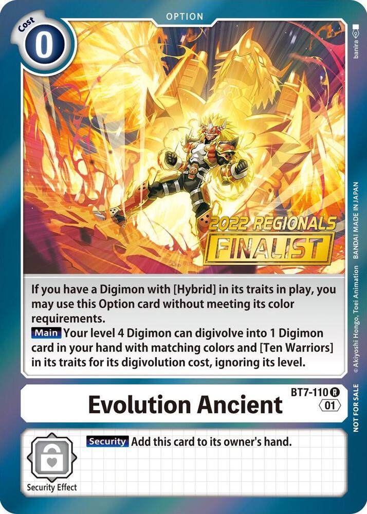 Evolution Ancient (2022 Championship Offline Regional) [Online Finalist] card image