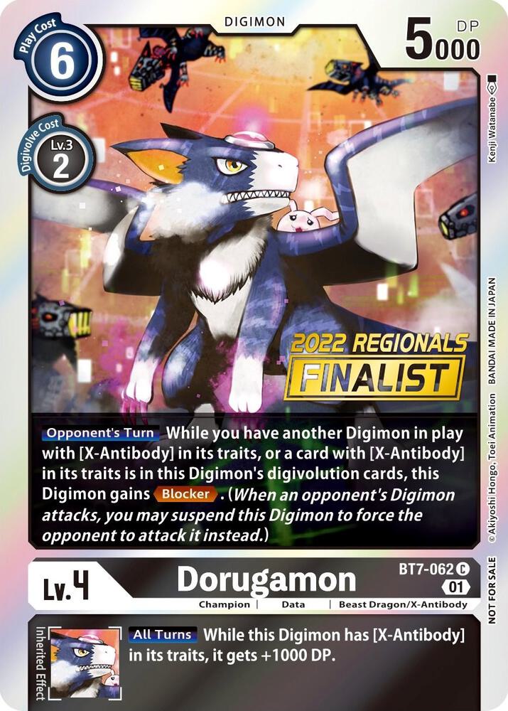 Dorugamon (2022 Championship Offline Regional) [Online Finalist] card image
