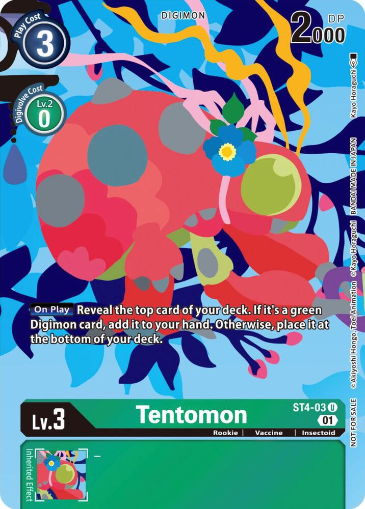 Tentomon (Tamer's Card Set 2 Floral Fun) card image