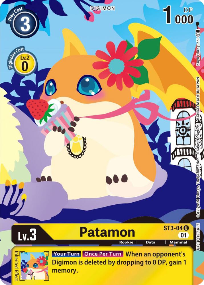 Patamon (Tamer's Card Set 2 Floral Fun) card image