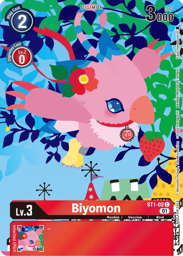 Biyomon (Tamer's Card Set 2 Floral Fun) card image