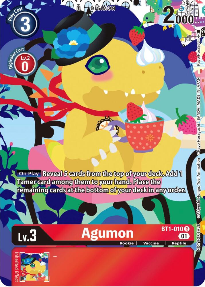 Agumon - BT1-010 (Tamer's Card Set 2 Floral Fun) card image