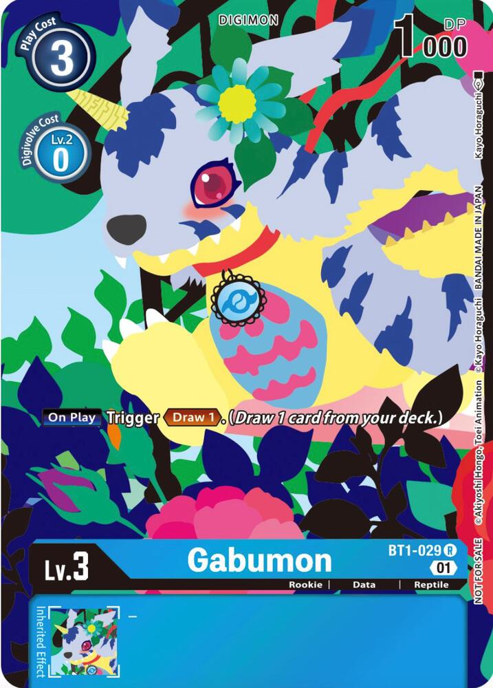 Gabumon - BT1-029 (Tamer's Card Set 2 Floral Fun) card image