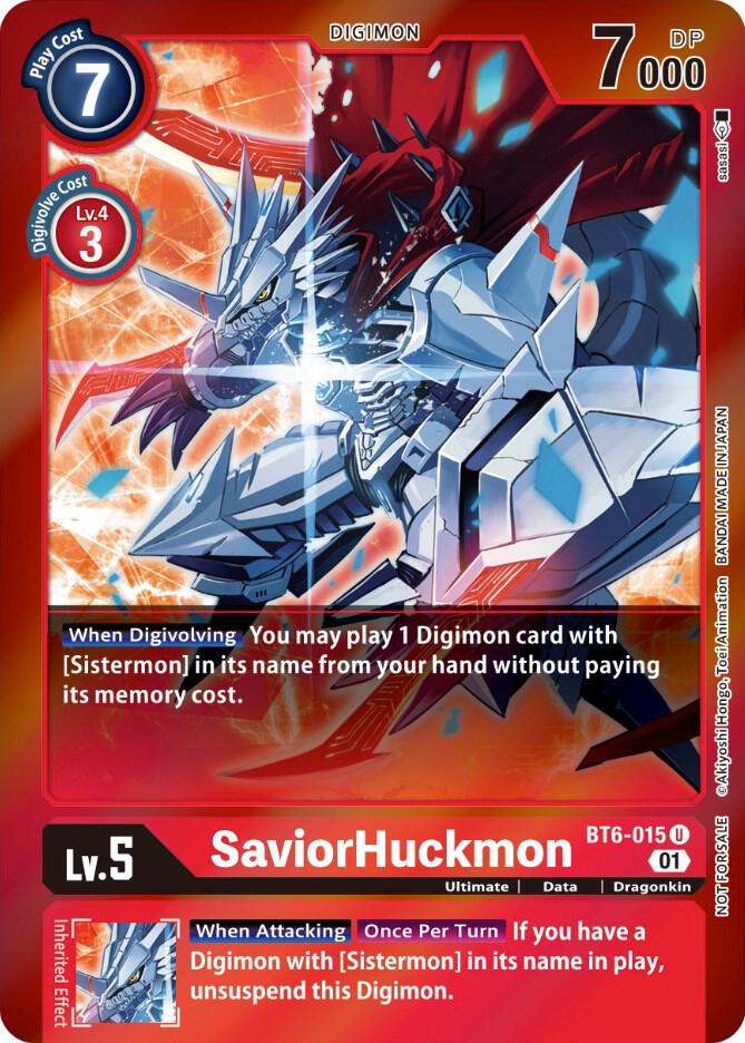 SaviorHuckmon (Event Pack 3) card image