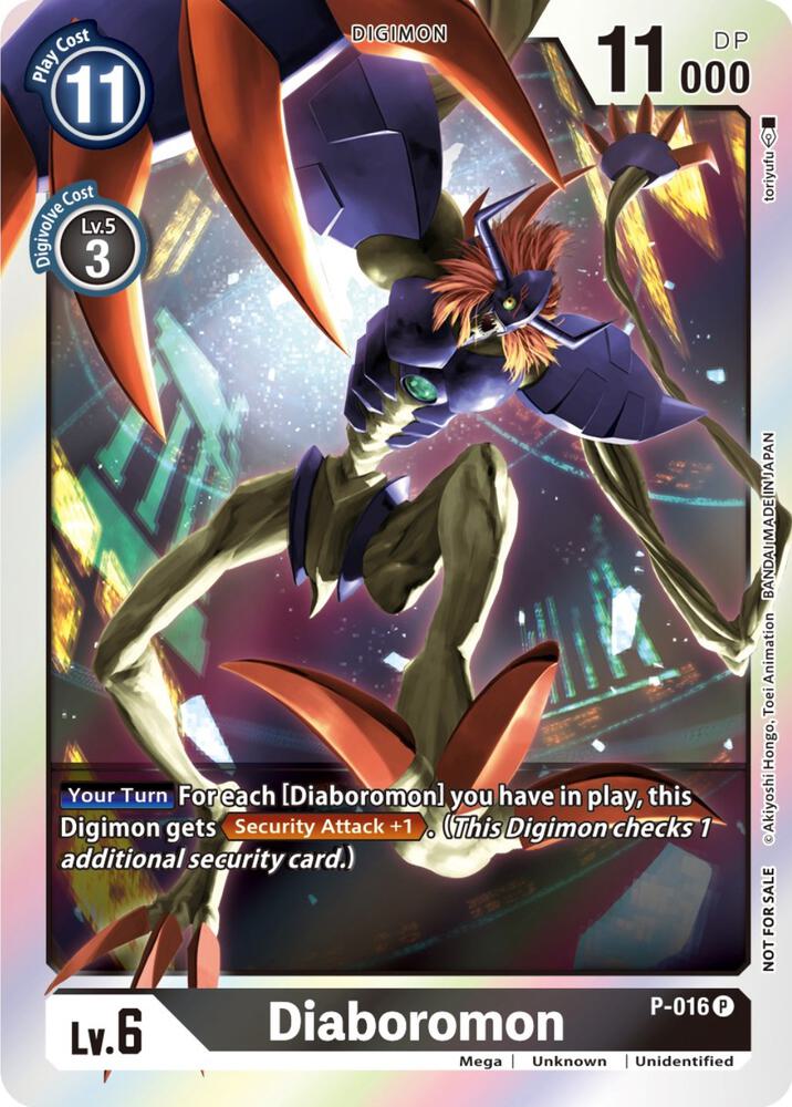Diaboromon - P-016 (Event Pack 3) card image