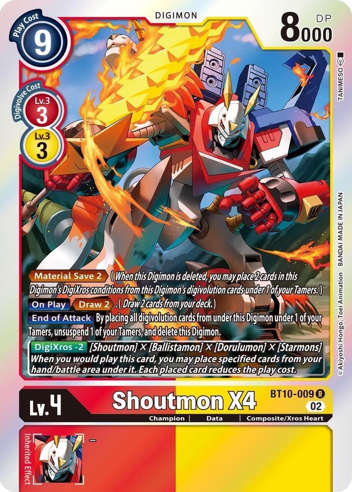 Shoutmon X4 card image