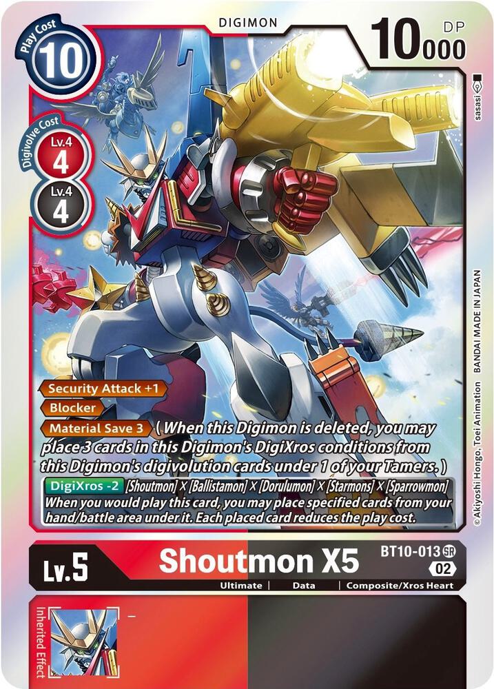 Shoutmon X5 card image