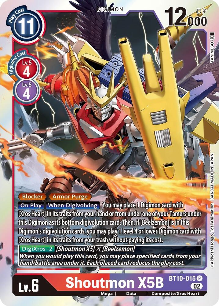 Shoutmon X5B card image