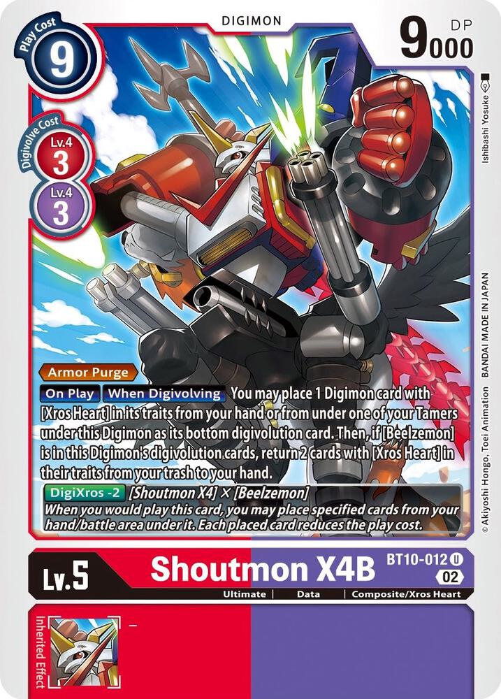 Shoutmon X4B card image