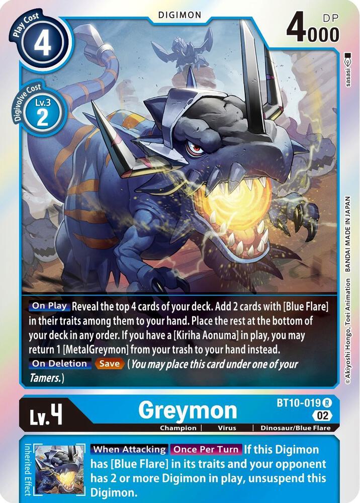 Greymon card image