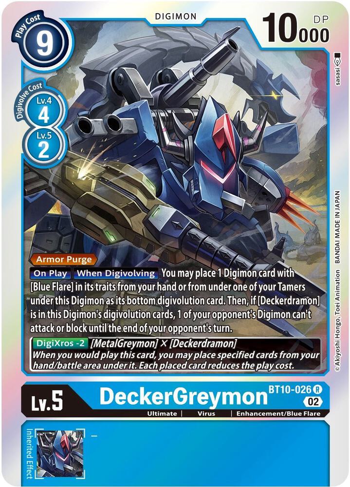 DeckerGreymon card image
