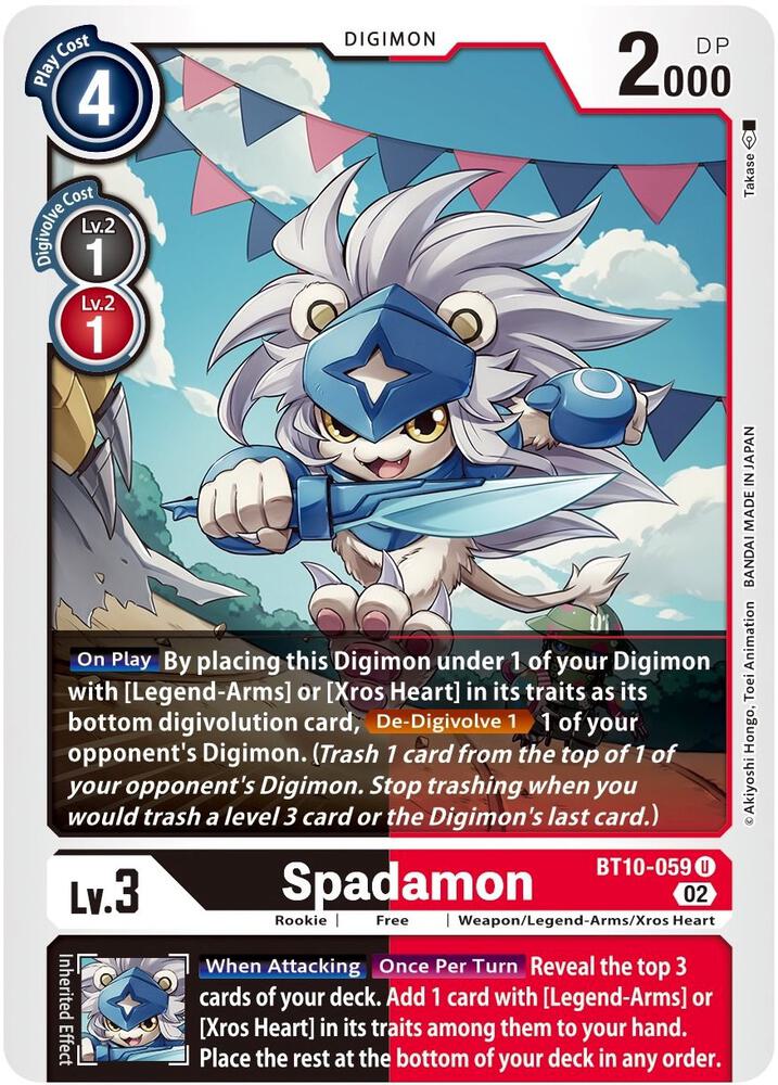 Spadamon card image