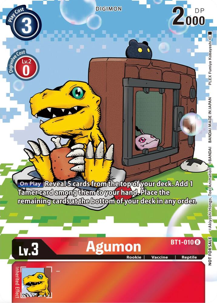 Agumon - BT1-010 (25th Special Memorial Pack) card image