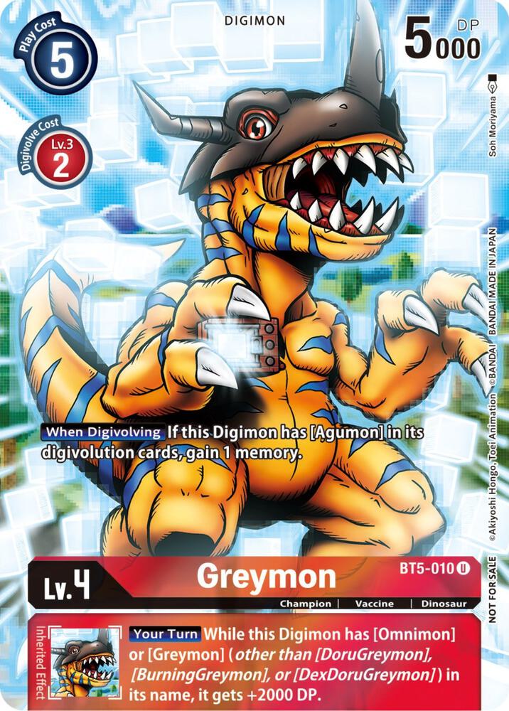 Greymon (25th Special Memorial Pack) card image