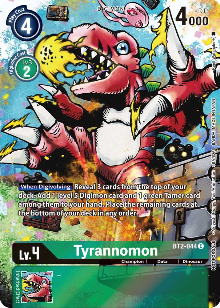 Tyrannomon - BT2-044 (25th Special Memorial Pack) card image