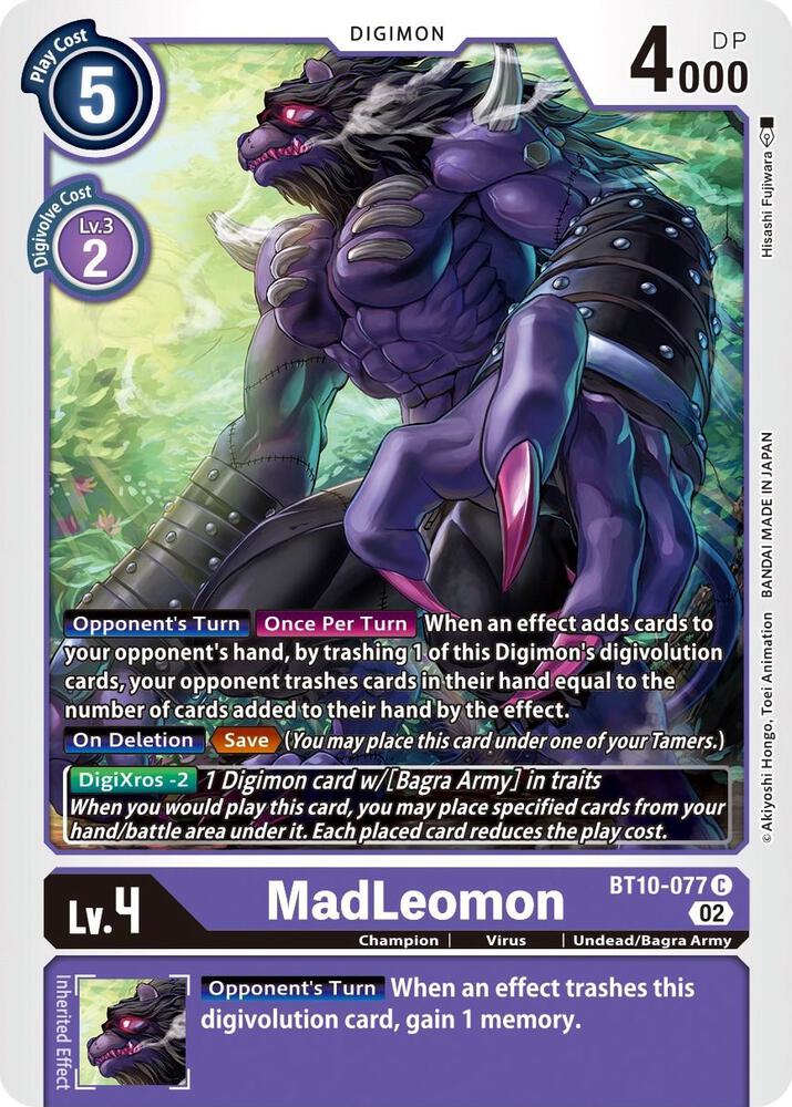 MadLeomon card image