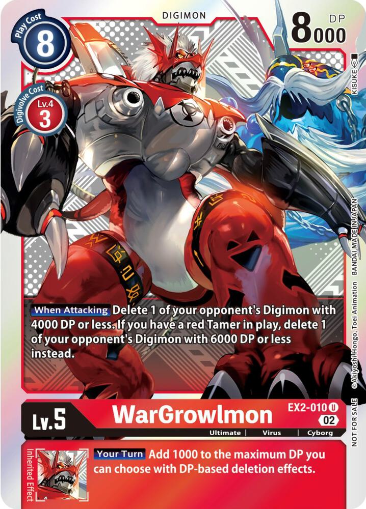 WarGrowlmon (Xros Encounter Pre-Release) card image