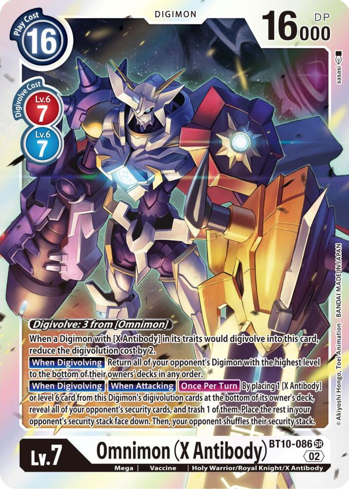 Omnimon (X Antibody) card image