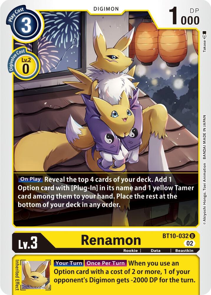 Renamon card image