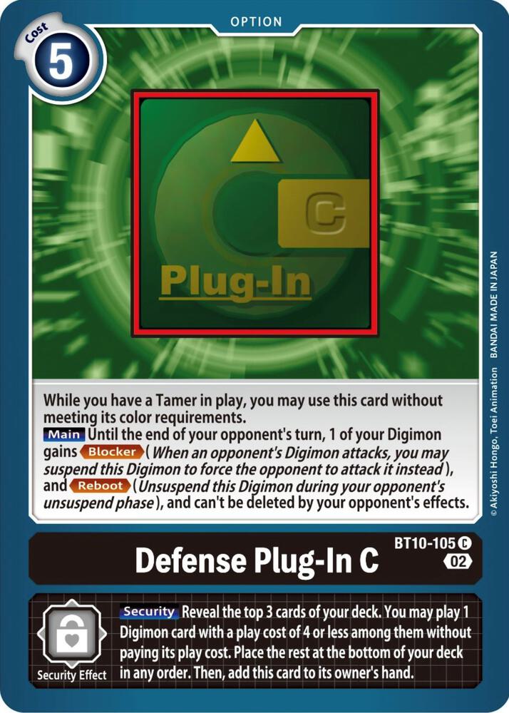 Defense Plug-In C card image