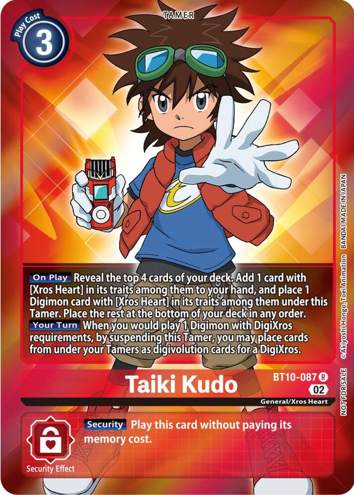 Taiki Kudo (Box Topper) card image