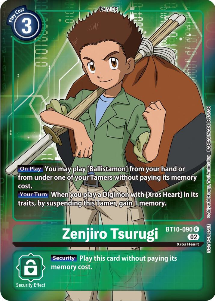 Zenjiro Tsurugi (Box Topper) card image