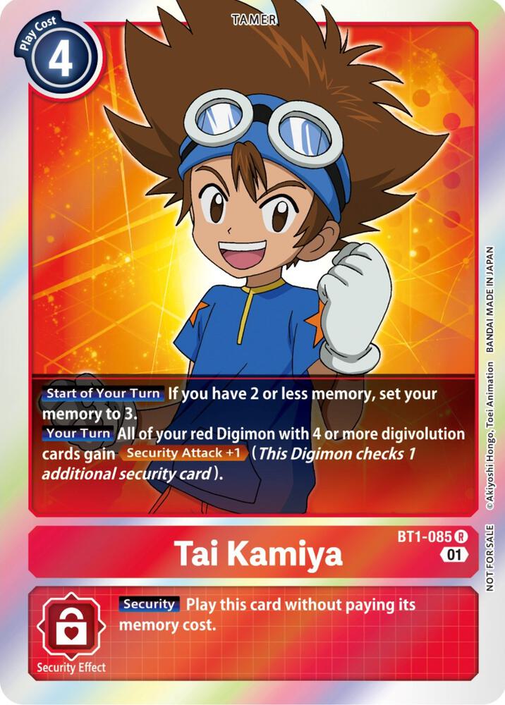 Tai Kamiya - BT1-085 (ST-11 Special Entry Pack) card image