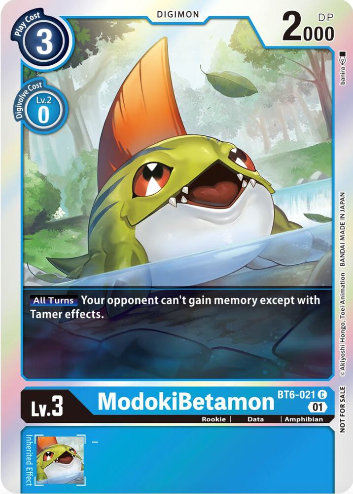 ModokiBetamon (Premium Deck Set Lucky Pack) card image