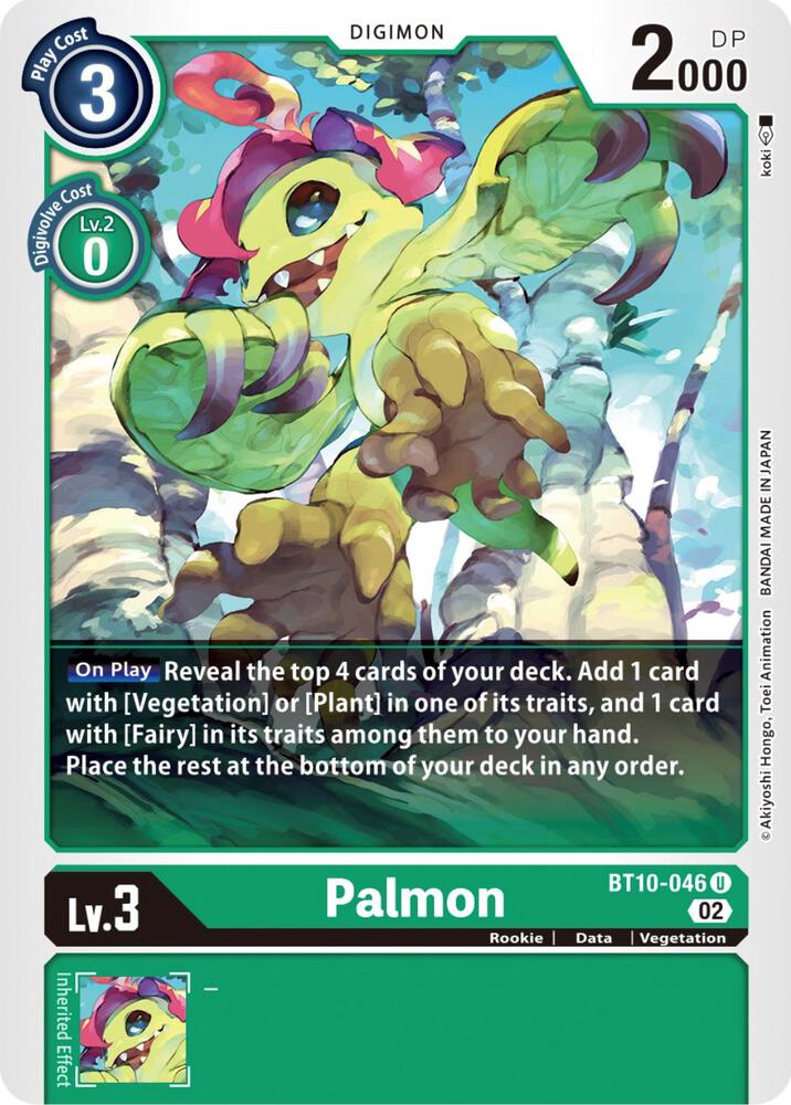 Palmon card image
