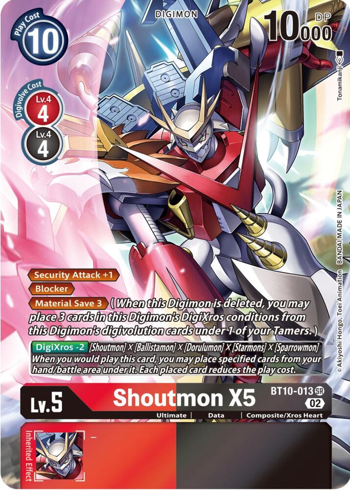 Shoutmon X5 (Alternate Art) card image