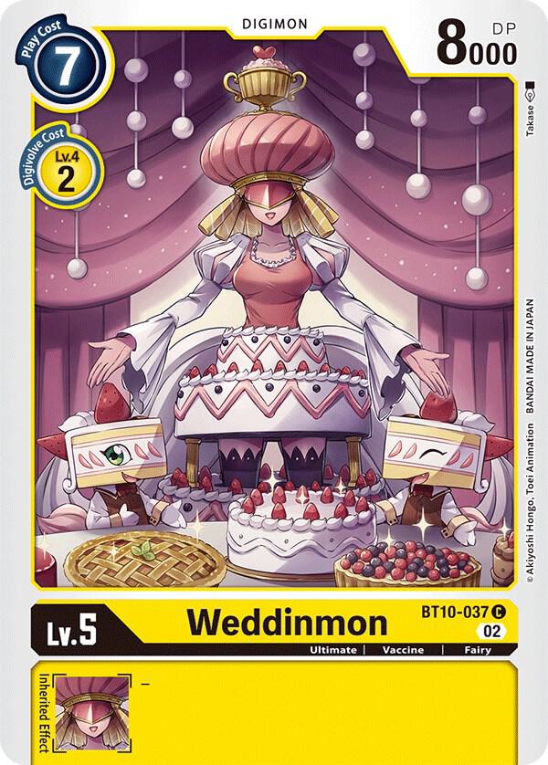 Weddinmon card image