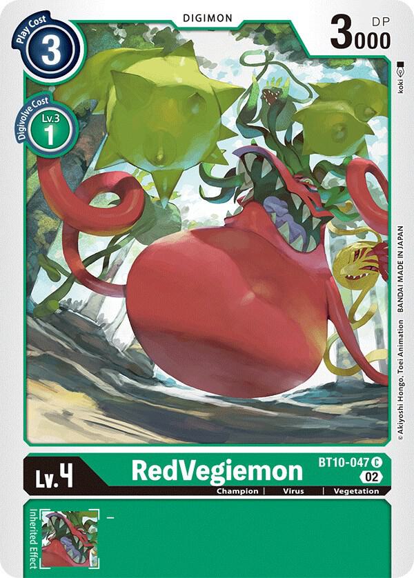 RedVegiemon card image
