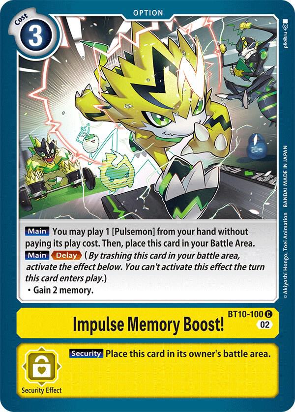 Impulse Memory Boost! card image