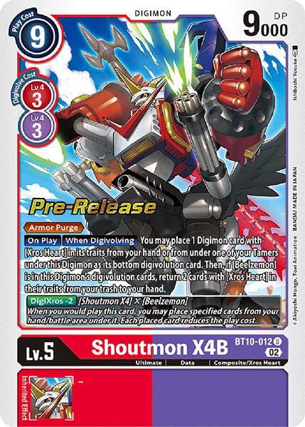 Shoutmon X4B card image