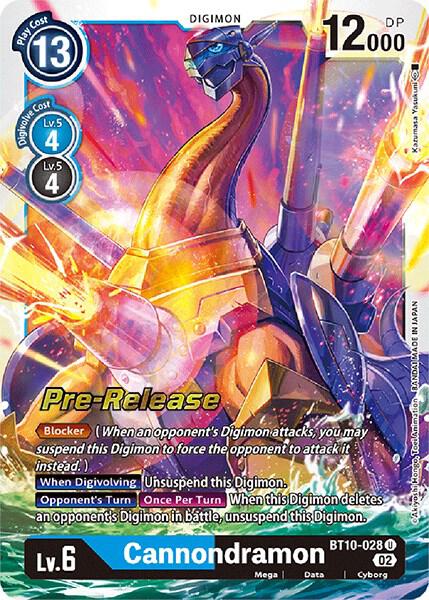 Cannondramon card image