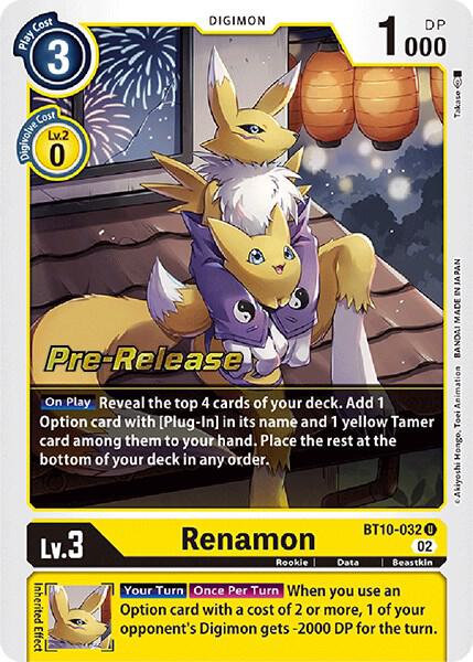 Renamon card image