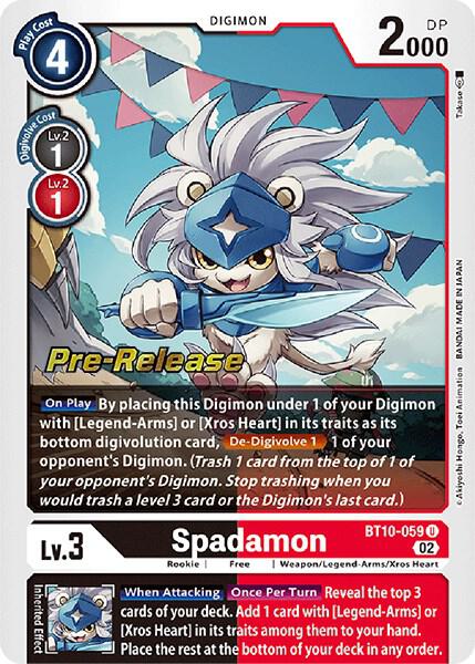 Spadamon card image