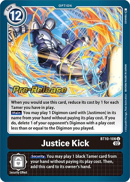 Justice Kick card image