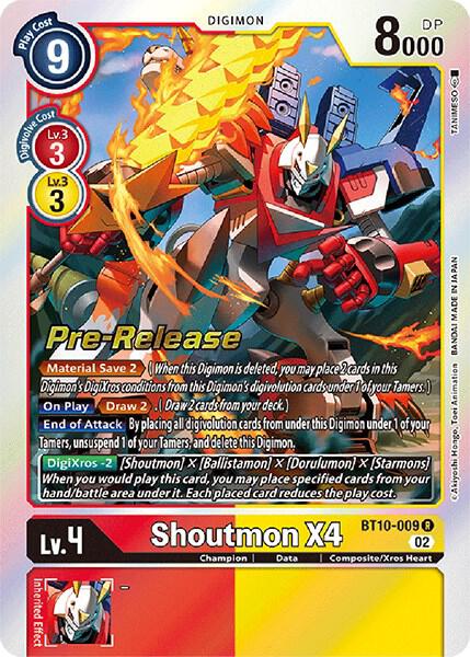 Shoutmon X4 card image