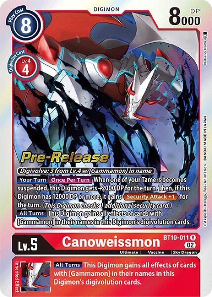 Canoweissmon card image