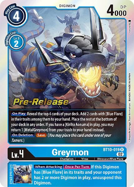 Greymon card image