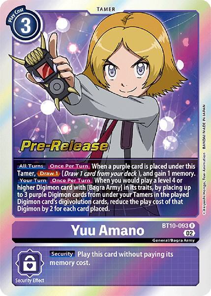 Yuu Amano card image